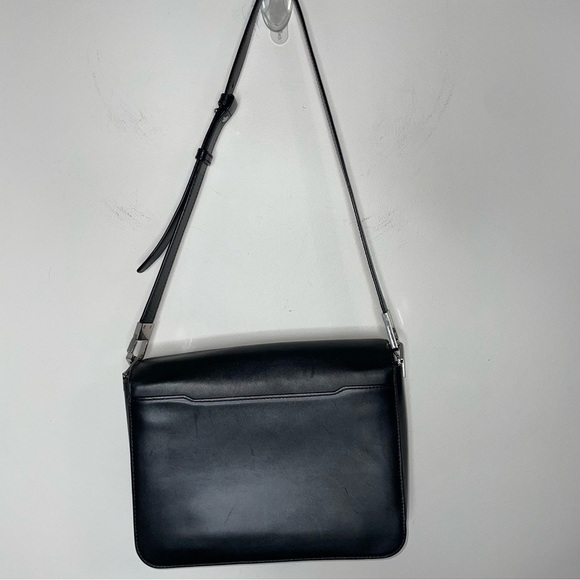 Alexander Wang Prisma Envelope Black Leather Shoulder Bag - Picture 13 of 16